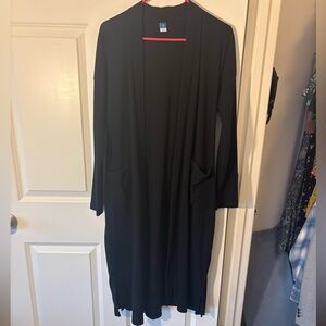 Old Navy Black Long Sleeve Cardigan
